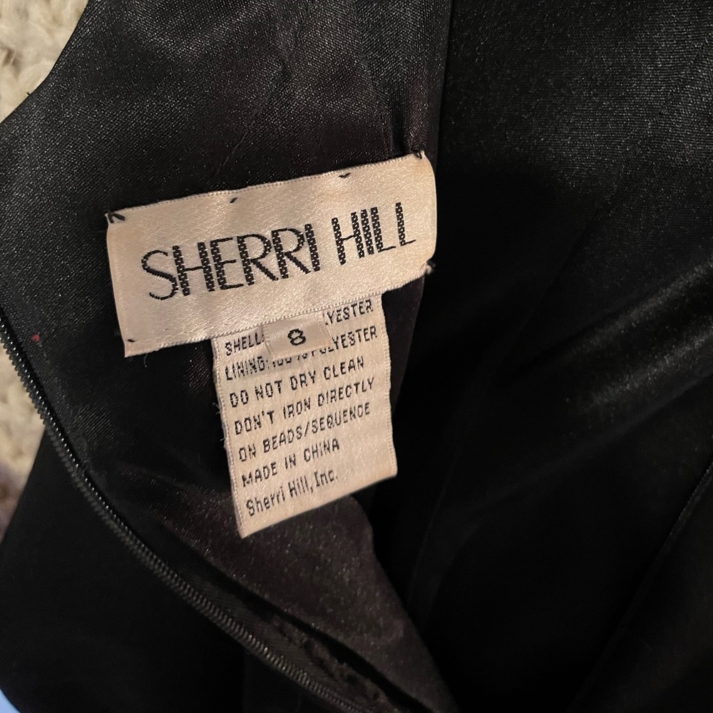 Sherri Hill Black Homecoming/Prom Dress - Picture 12 of 12